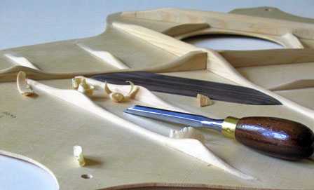 Image of Carved Soundboard Braces